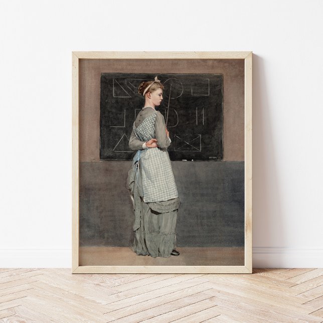 Poster Quadro negro | Winslow Homer (Criador carregado)