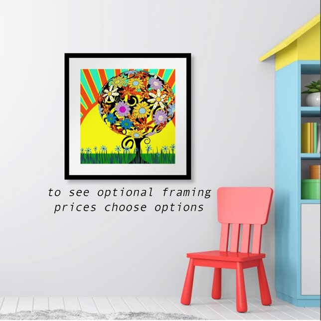 Póster Quadro opcional escolhe Sem quadro É um novo dia (Criador carregado)