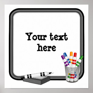 Poster Quadro técnico do Quadrado de Download Digital