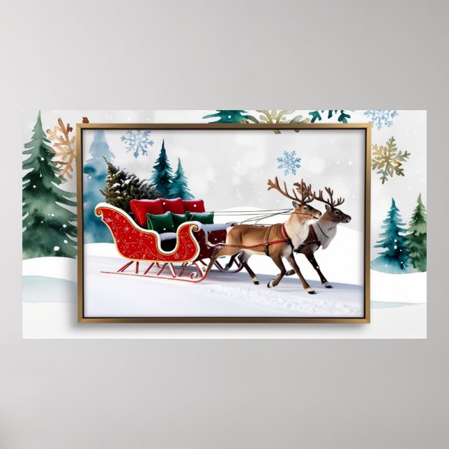 Poster Quadro TV LG (Frente)