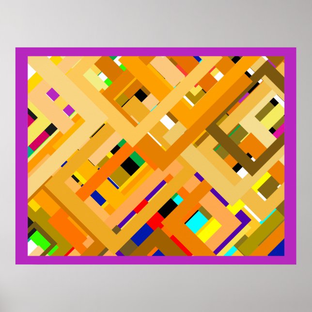 Póster Quadros de 107 Cores3 jGibney Os presentes do MUSE (Frente)