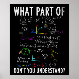 Poster Qual parte você não entende para o professor de ma