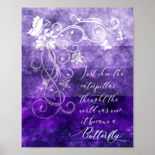 Poster Quando a Lagarta Pensou Que O Mundo Tinha Acabado