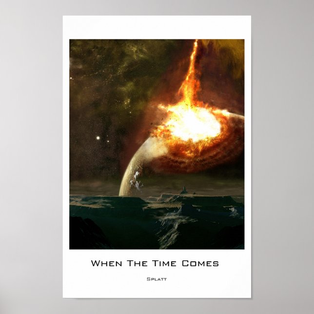 Póster Quando Chegar A Hora (Frente)