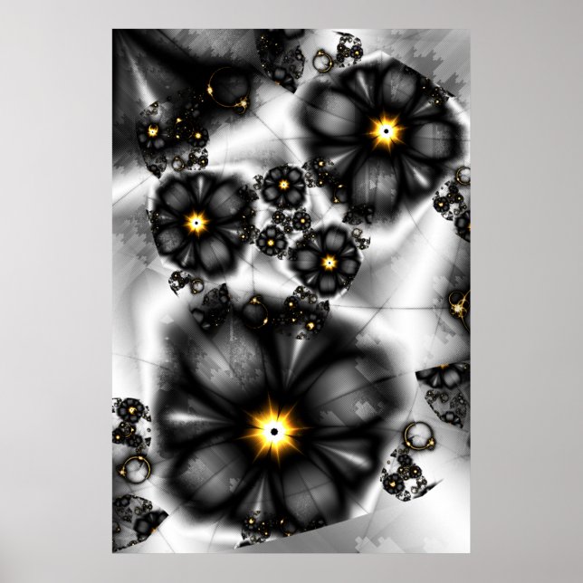 Póster Quando Dourado Se Transforma Em Cinzas (Frente)