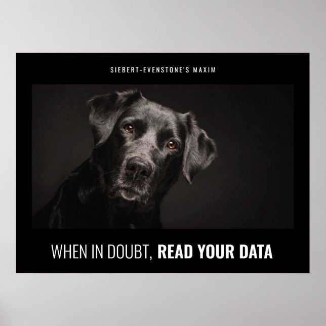 Poster Quando em dúvida (Frente)