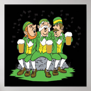 Póster Quando irlandeses os olhos estão sorrindo