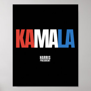 Poster Quando Lutamos Ganhamos Kamala Harris Para O Presi
