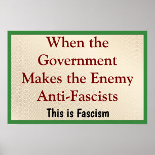 Poster Quando o Inimigo é Antifascista