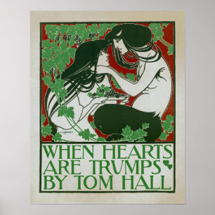 Poster Quando os corações forem trunfos