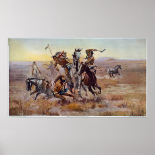 Póster Quando Sioux e os Blackfeet se encontraram