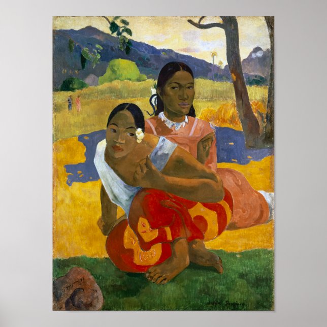 Poster Quando Você Vai Casado? | Paul Gauguin | (Frente)