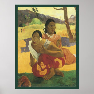 Póster Quando você vai se Casado de Paul Gauguin, Arte Vi