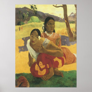 Póster Quando você vai se Casado de Paul Gauguin, Arte Vi