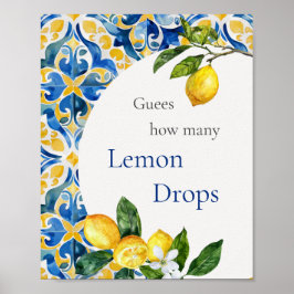 Poster Quantas gotas de limão 25 Aniversário