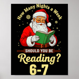 Poster Quantas Noites Por Semana Você Deve Ler 67 Ch