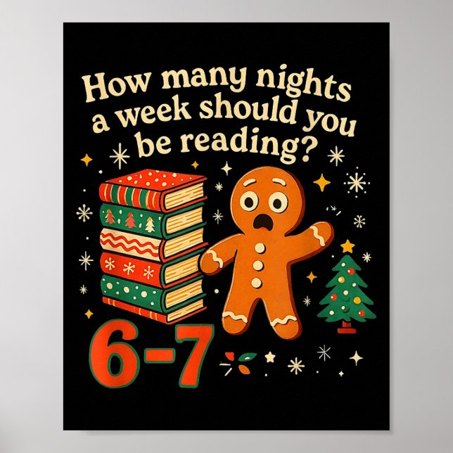 Poster Quantas Noites Você Deve Ler 6 7 Gingerbr (Frente)