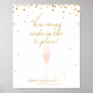 Poster Quantas rolas no jogo de adivinhação