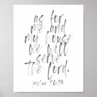 Poster Quanto a mim e à minha casa