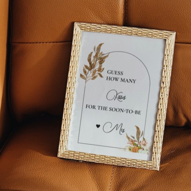 Poster Quantos beija o jogo do chá de panela (Criador carregado)