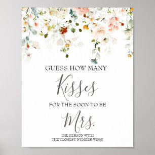 Poster Quantos beijos para ser o Jogo da Sra. Chá?