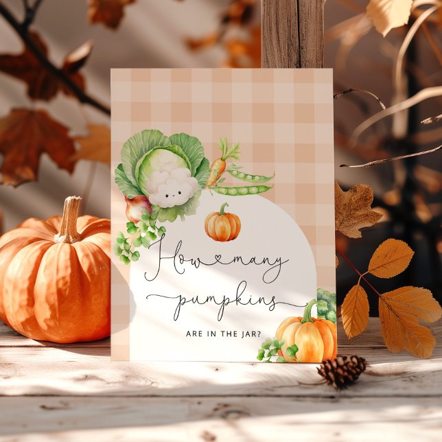 Poster Quantos doces caem de abóbora cultivada localmente (Criador carregado)