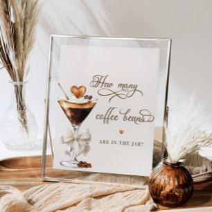 Poster Quantos Feijões De Café Estão No Jar