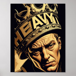 Poster Quão Pesada É A Coroa (Design 2)