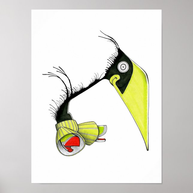 Poster Quão Verde É O Meu Monstro? (Frente)