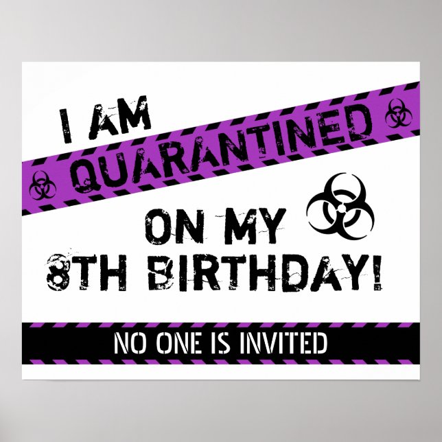 Poster Quarentena Aniversário (Frente)