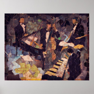 Póster Quarteto do jazz