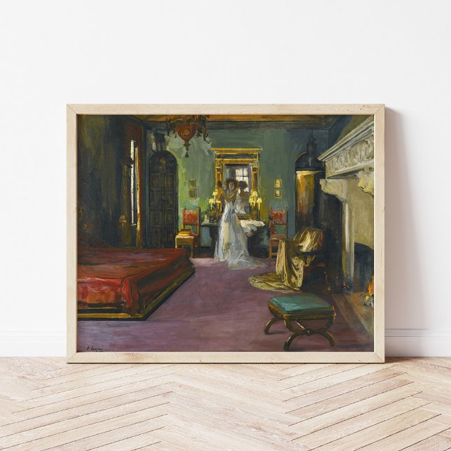 Poster Quarto da Sra. Rosen | Sir John Lavery (Criador carregado)