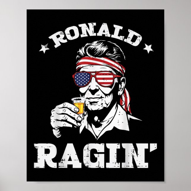 Poster Quarto De Julho Ronald Ragin Engraçado Julho Quart (Frente)