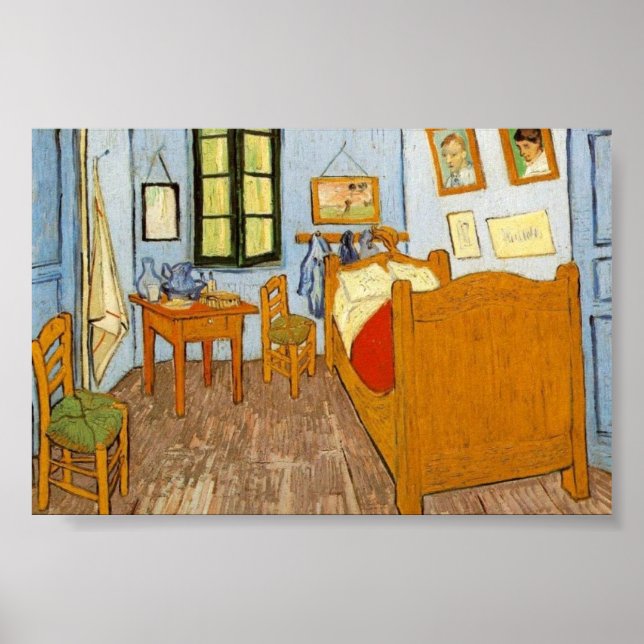Poster Quarto de Van Gogh (Frente)