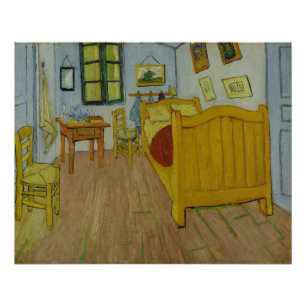 Póster Quarto em Arles, Pintura a Óleo, Vincent Van Gogh