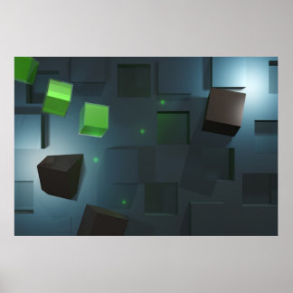 Póster quarto escuro