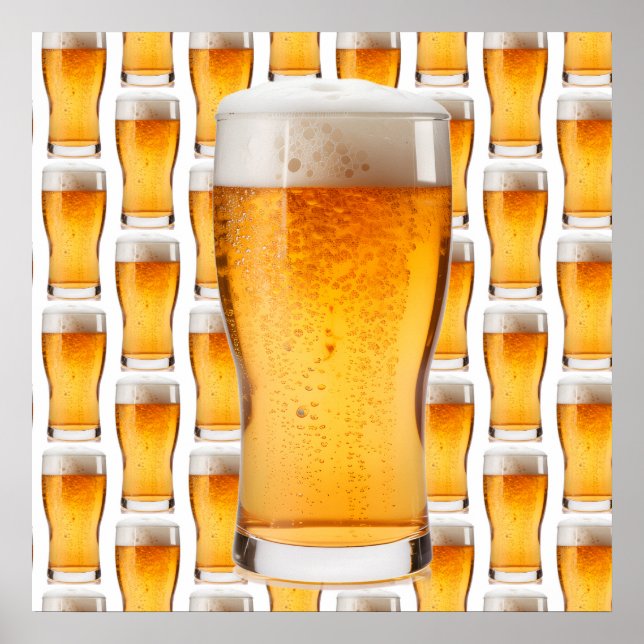 Poster Quase 99 Garrafas de Cerveja na Parede (Frente)