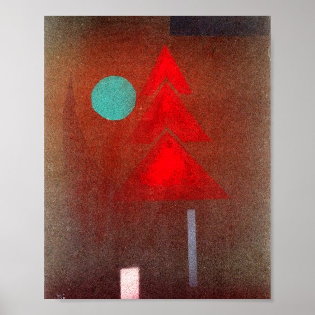 Poster Quase Submerso, Kandinsky (Frente)