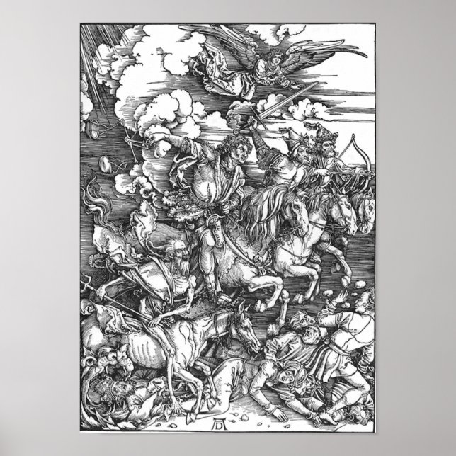 Poster Quatro Cavalos do Apocalipse (Frente)