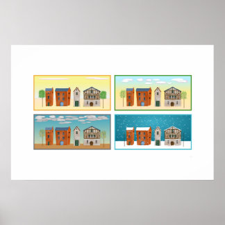 Poster Quatro estações