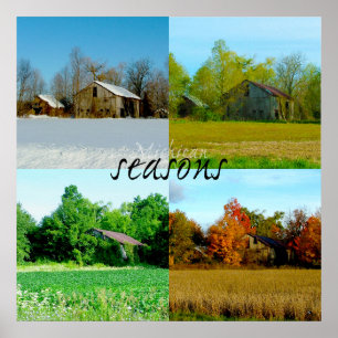 Poster Quatro estações de Michigan
