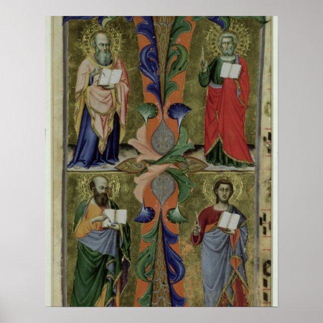 Poster Quatro evangelistas, 14 (velum) (Frente)