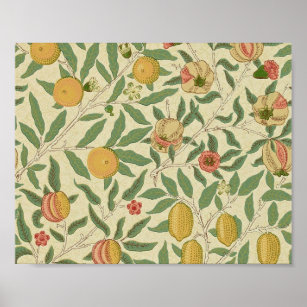 Poster Quatro Frutas, William Morris