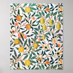 Poster Quatro Frutas, William Morris