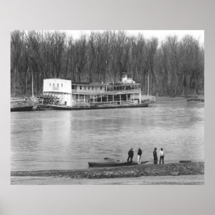 Póster Quatro Homens e um Ferry: 1936