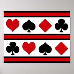 Póster Quatro ternos do cartão