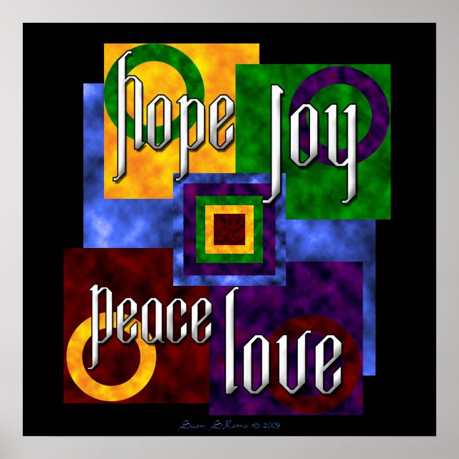 Póster Quatro Virtudes (Frente)