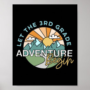 Poster Que A Aventura Do 3º Ano Comece O Professor De Vol