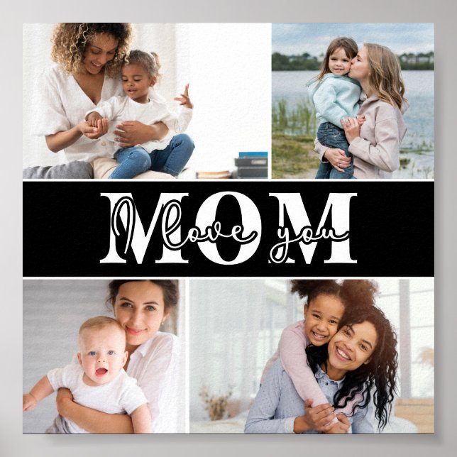 Poster Que bom que te amo, Dia de as mães. (Frente)