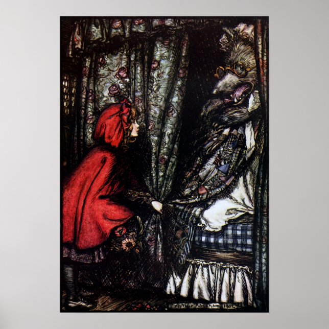 Póster Que dentes grandes você tem (Frente)